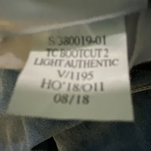 Old Navy Woman’s 14 Jeans Boot-Cut 36x31 Med Blue High Rise Metal Zip BRAND NEW - Picture 8 of 12